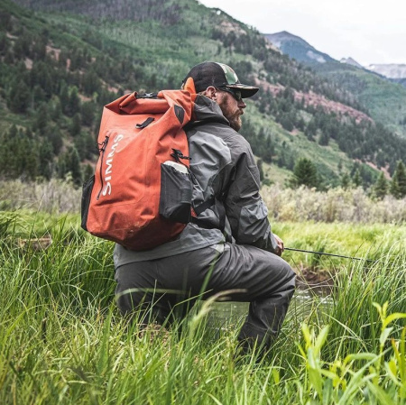 Рюкзак Simms Dry Creek Rolltop Backpack 30L (Simms Orange; 30л)